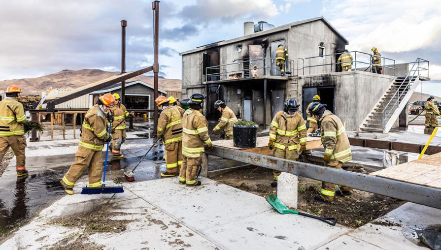 TMCC Fire Academy Clean-up
