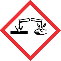 Corrosion Pictogram