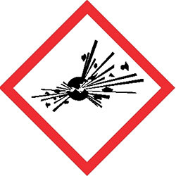 Exploding Bomb Pictogram