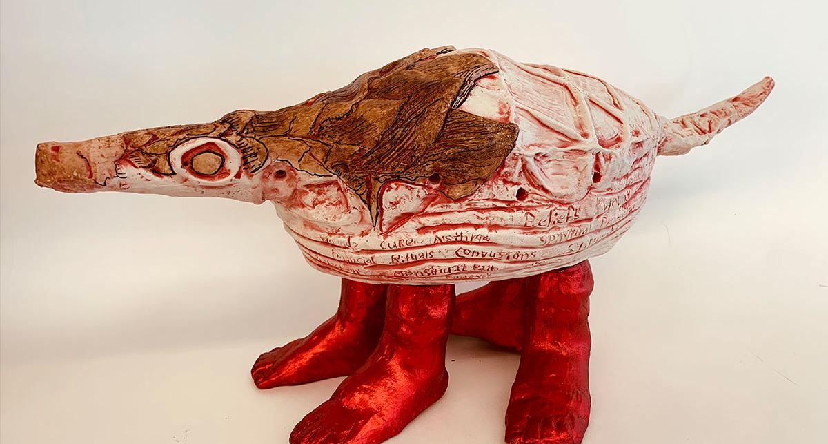 artwork Pangolin by Candace Garlock