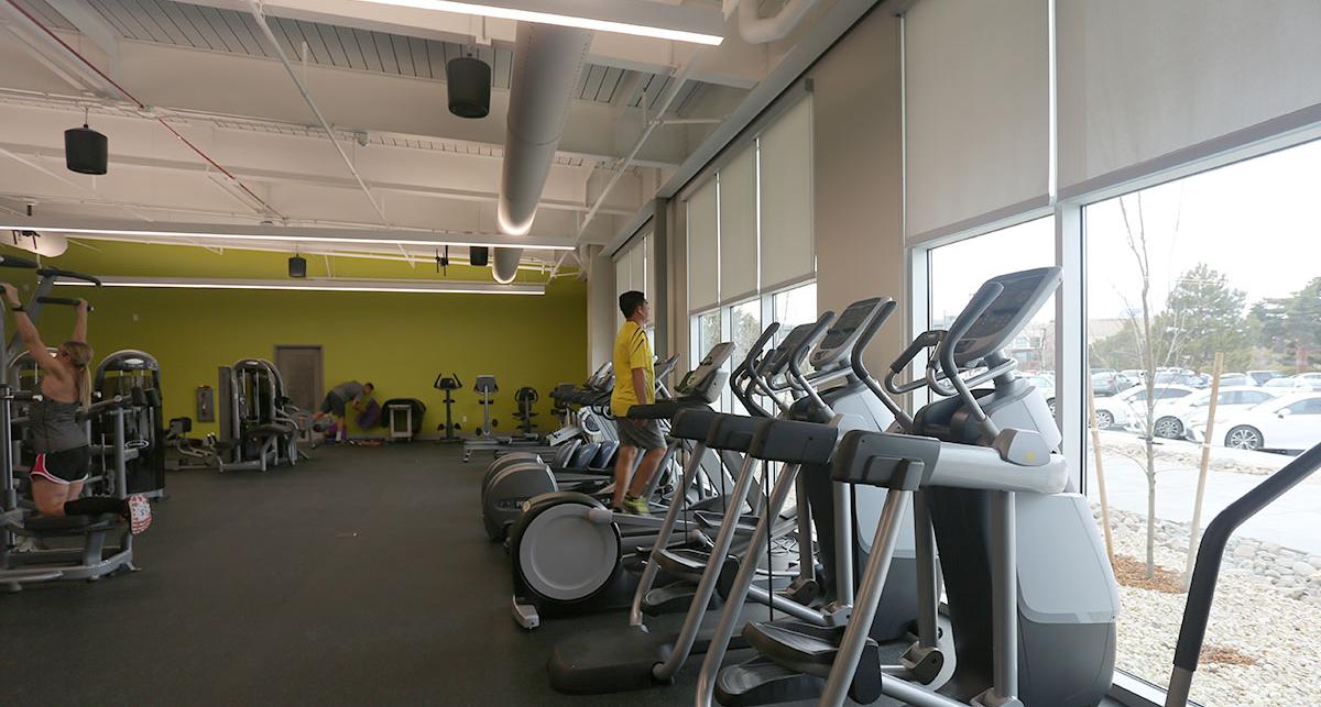 The Strength and Conditioning room at the TMCC Fitness Center.