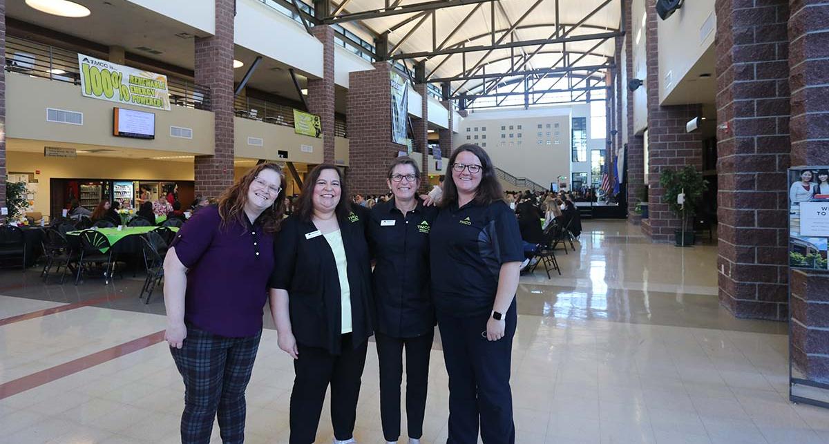 Foundation staff members Krystyna Sokowski, Stephanie Sellers, Karen McKenna and Becky Josten.