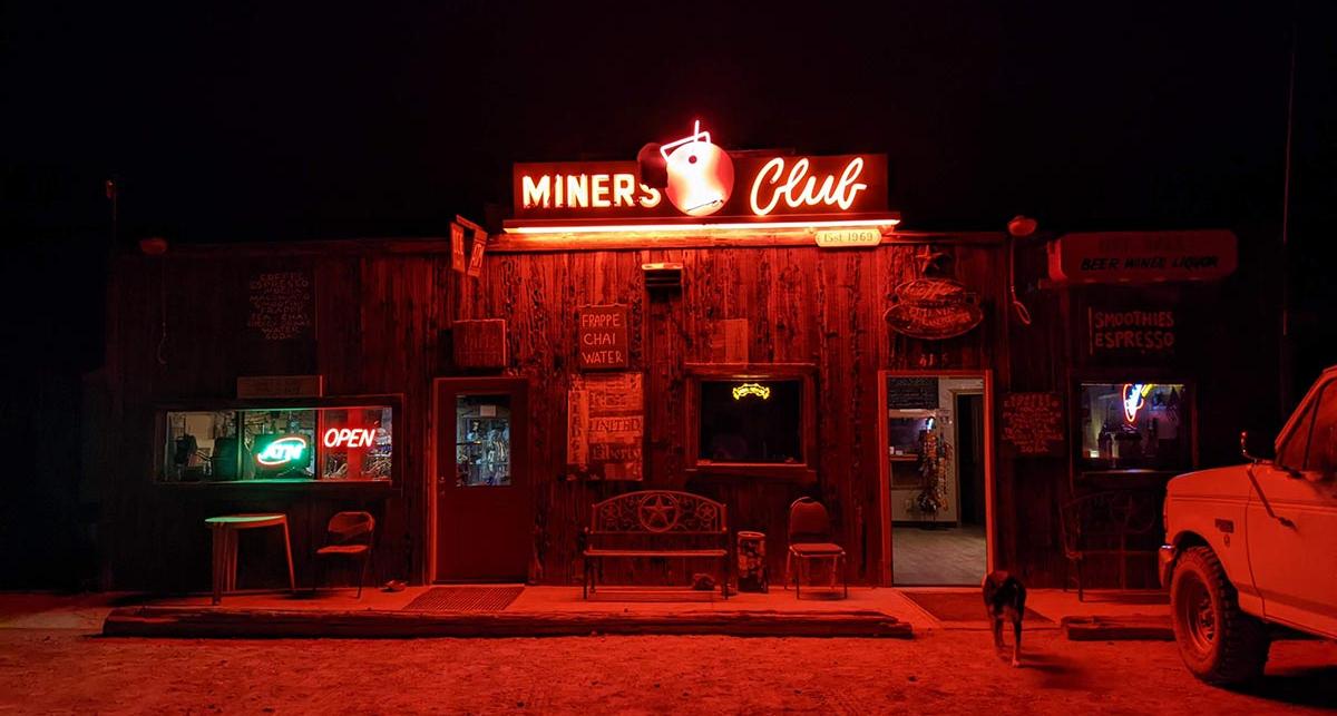 The Miners Club in Gerlach Nevada.