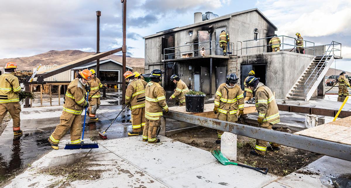 TMCC Fire Academy Clean-up