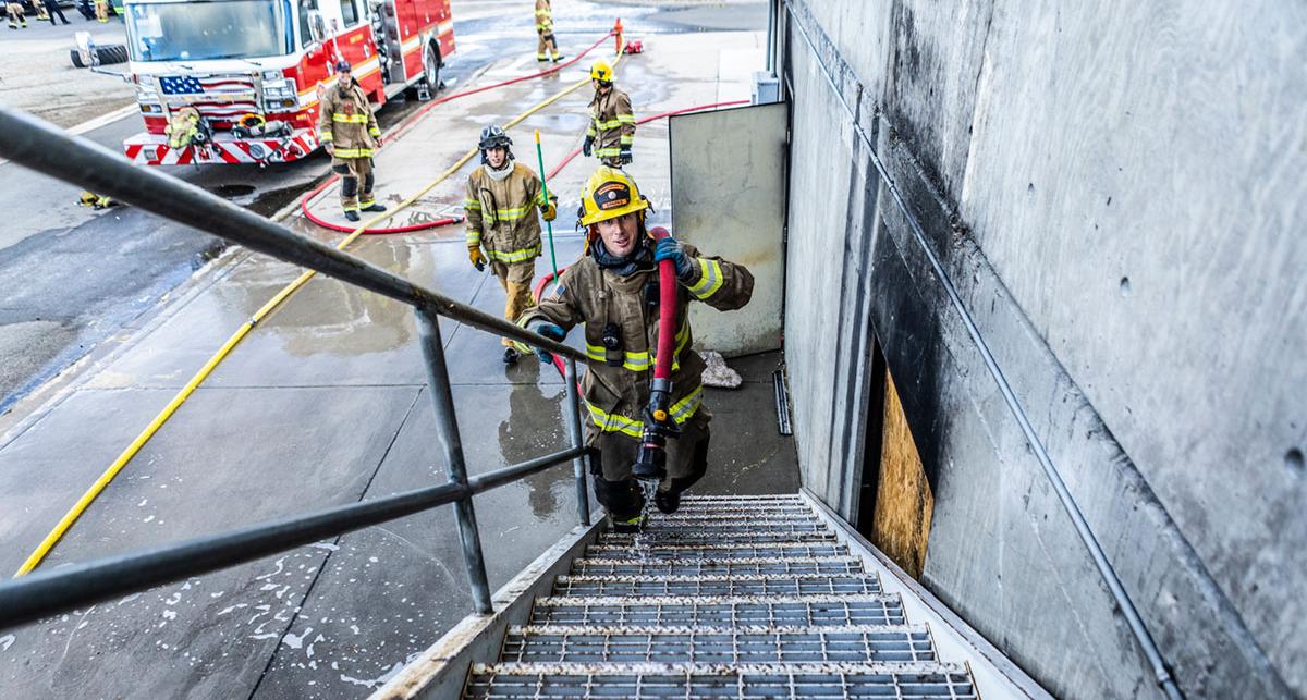 TMCC Fire Academy Stairs