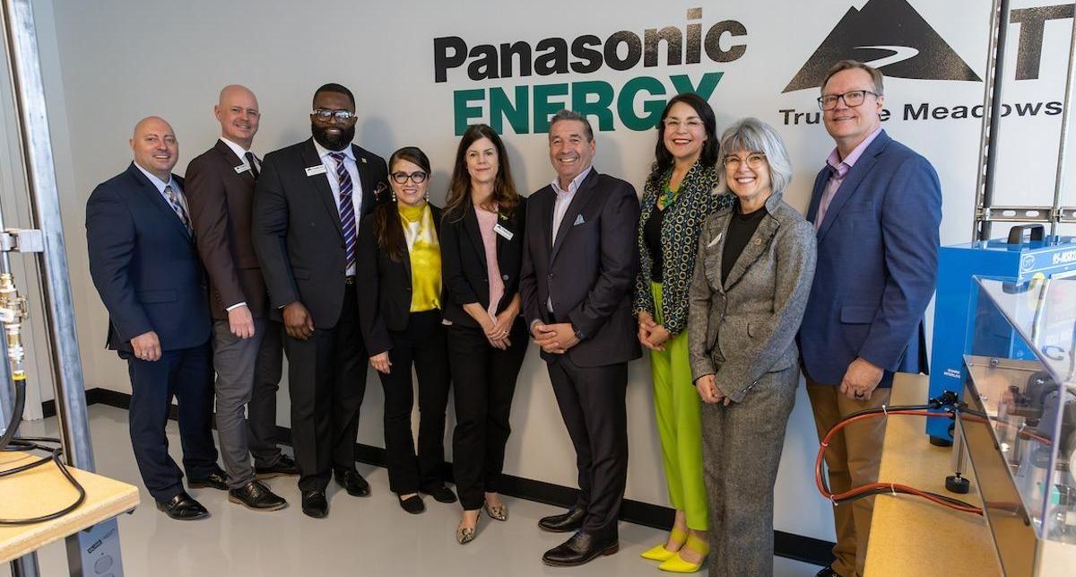 TMCC's leadership with PENA President Allan Swan, Dean of Technical Sciences Dr. Kimberley Harrell, and PENA Director Todd Thurston of High-Performance Culture.