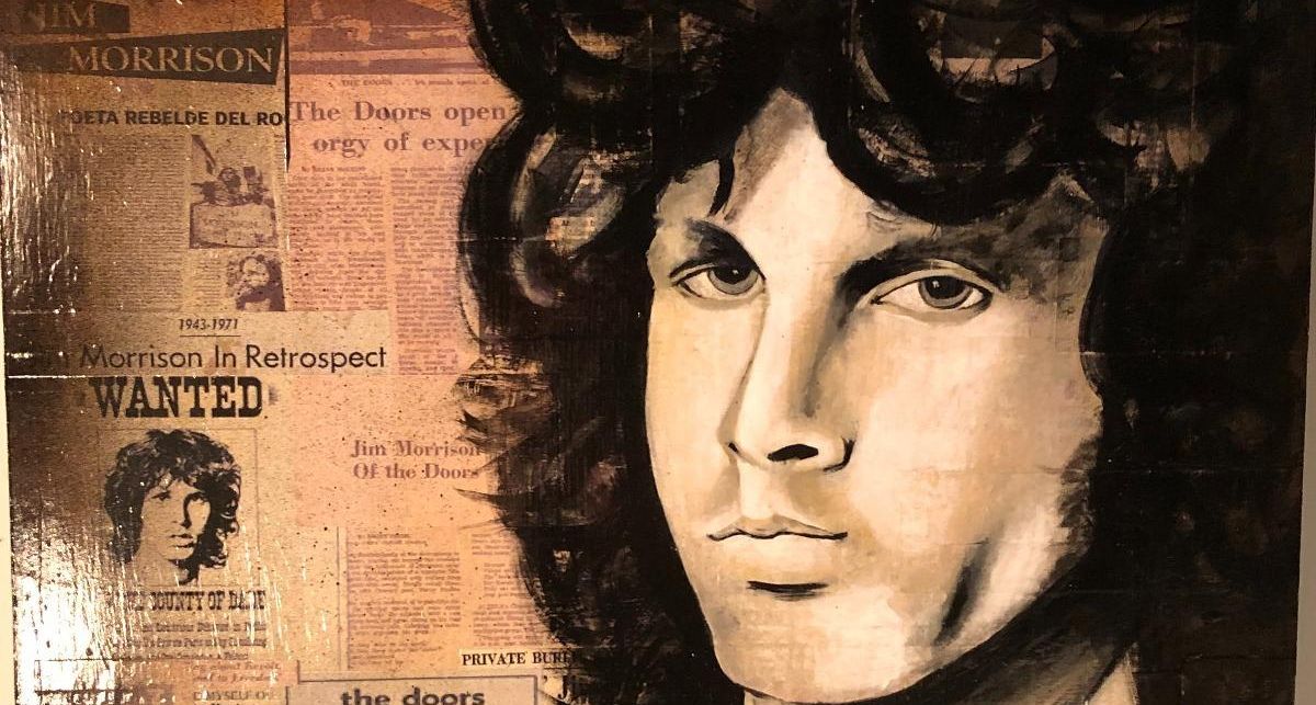 "Jim Morrison" by Eddie Guth.