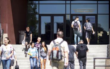 Students Walking