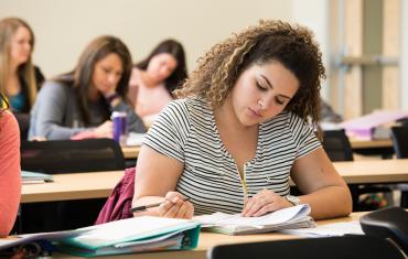 Student Studying