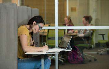 Student Studying