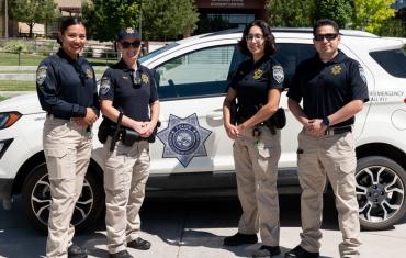 police staff group car