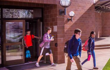 students on Dandini Campus