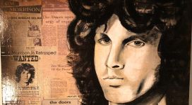 "Jim Morrison" by Eddie Guth.